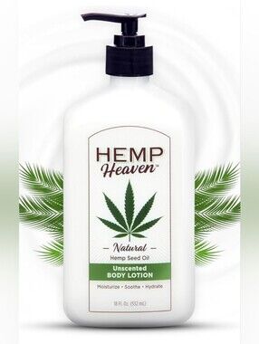 Unscented Body Lotion - White & Green